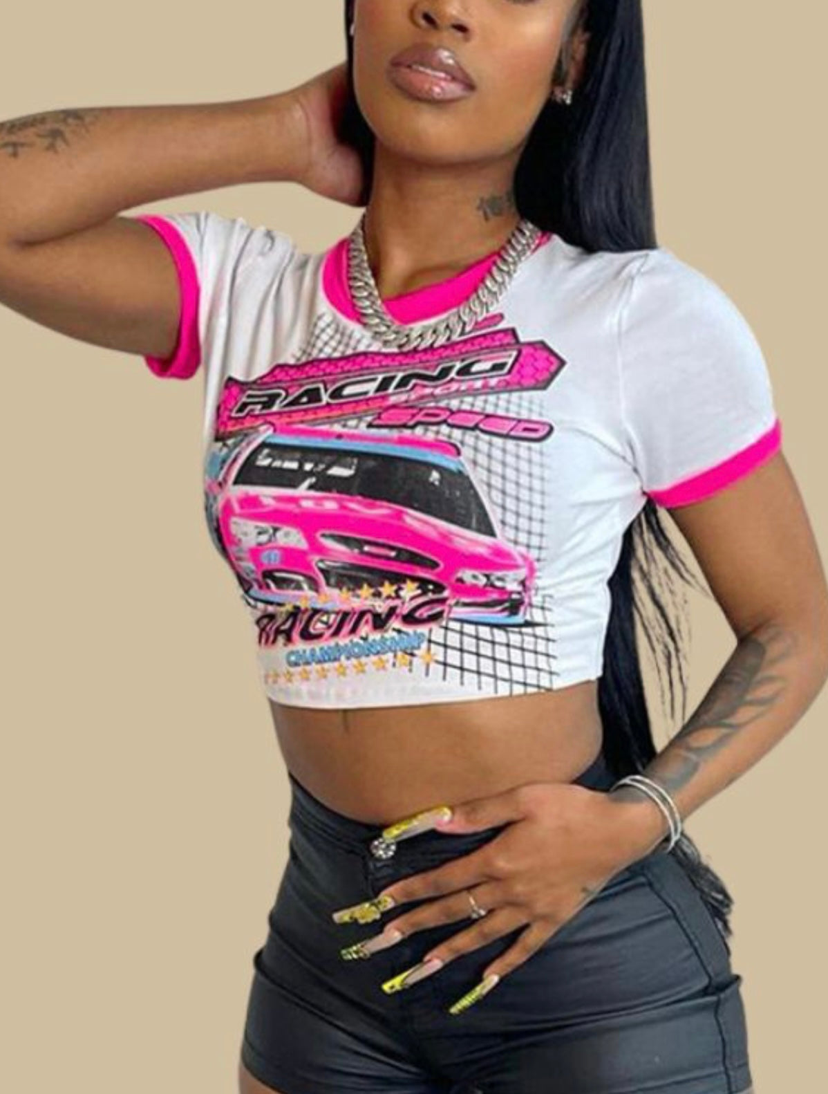 Race Car Graphic Tops (2 Colors)