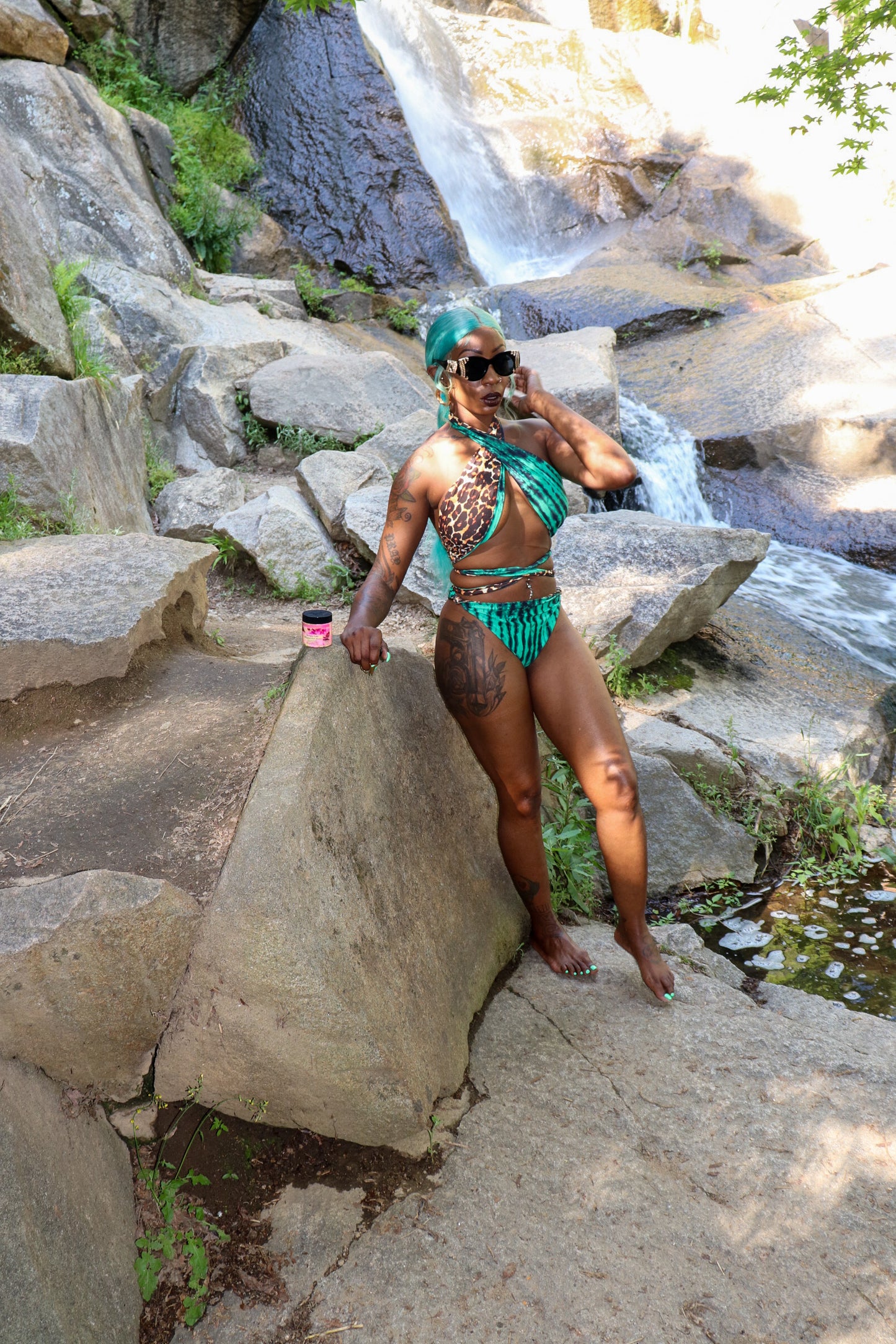 Jungle Fever Reversible 2 PC Swimwear