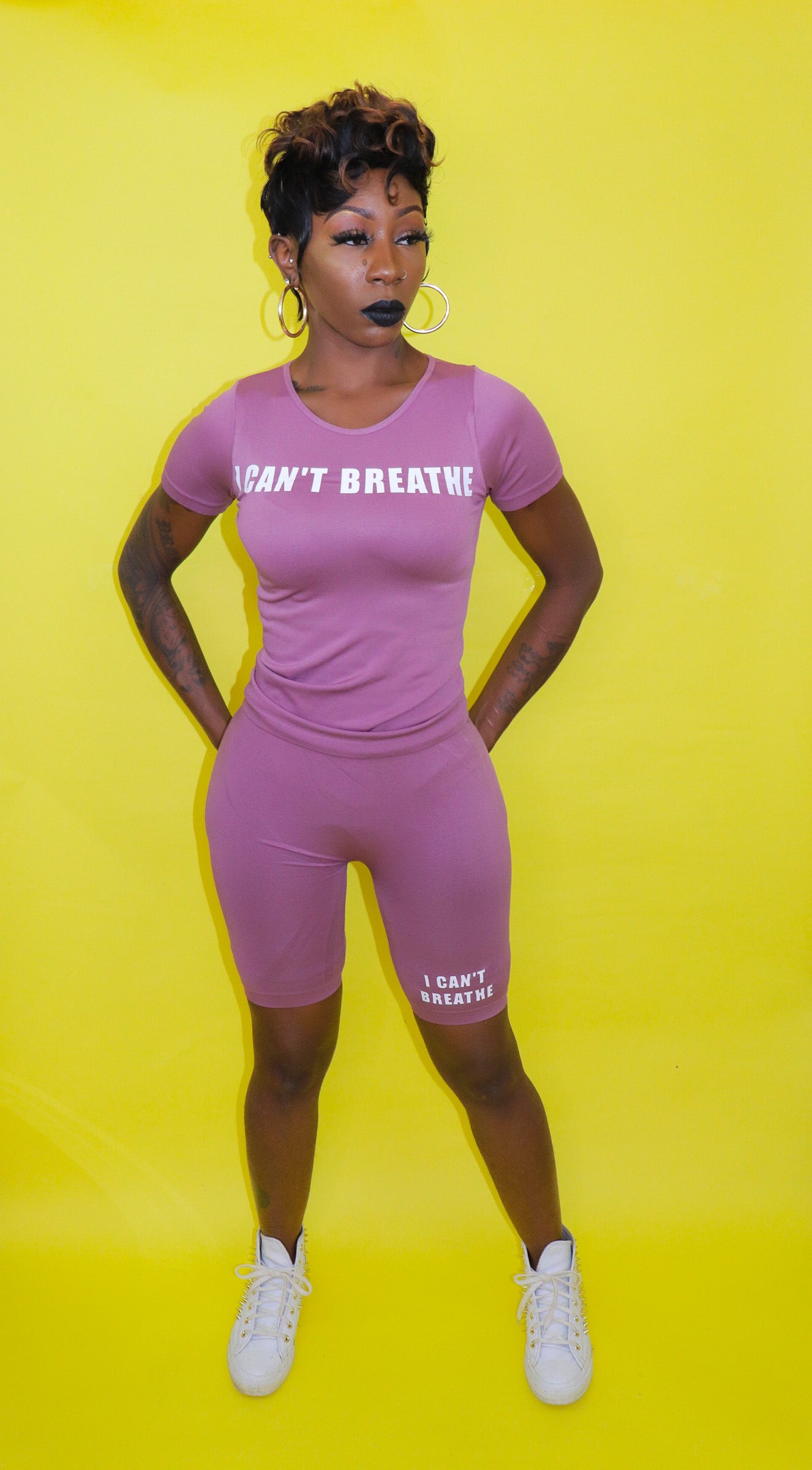 I can’t breathe (Mauve)