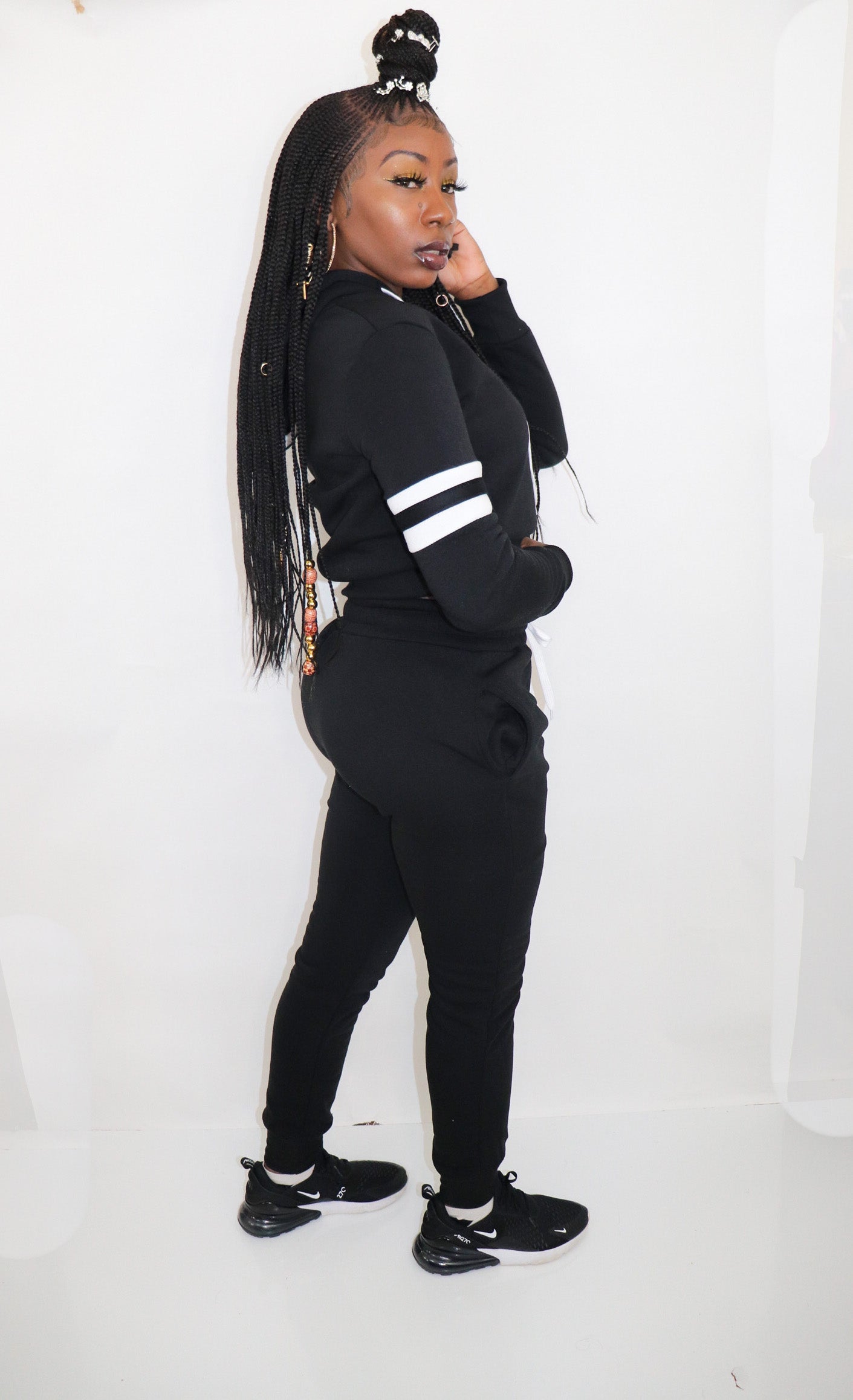 Hoodie Set (Black)