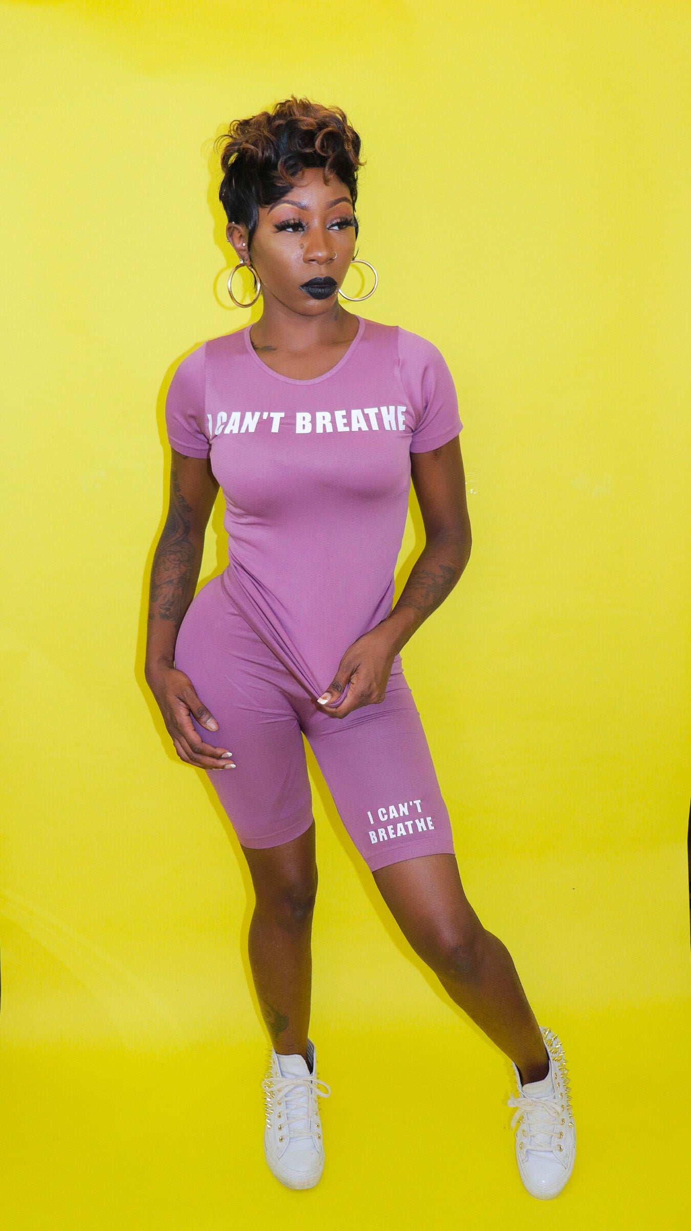 I can’t breathe (Mauve)