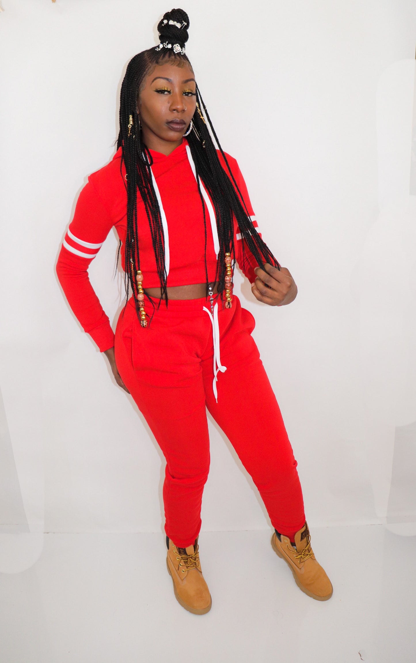 Hoodie Set (Red)