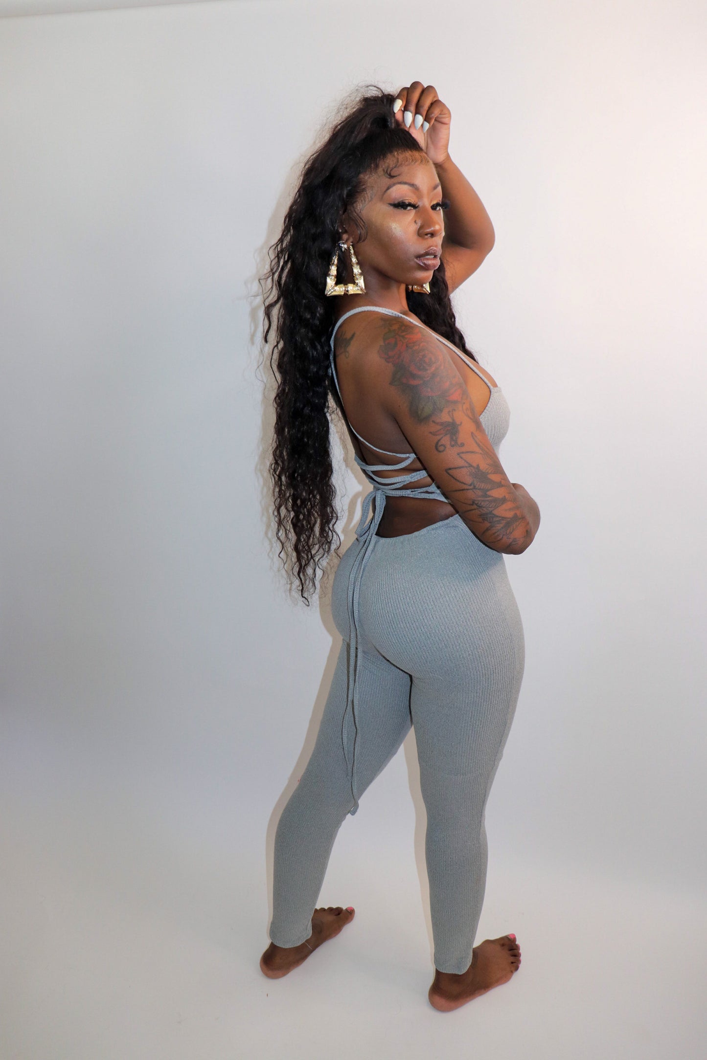 Far From Basic Jumpsuit (Grey)