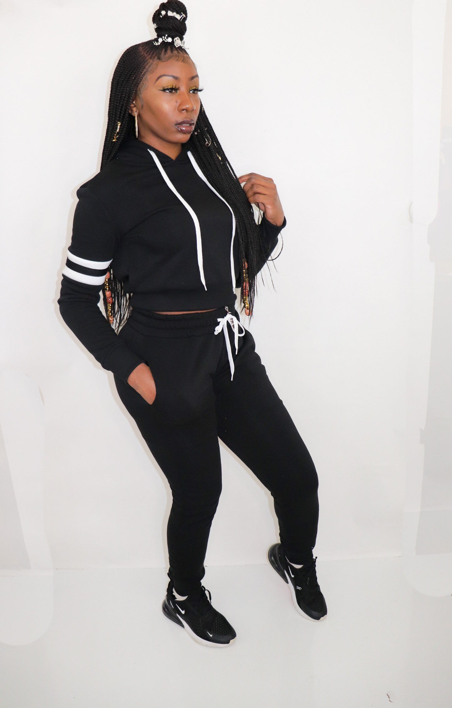Hoodie Set (Black)