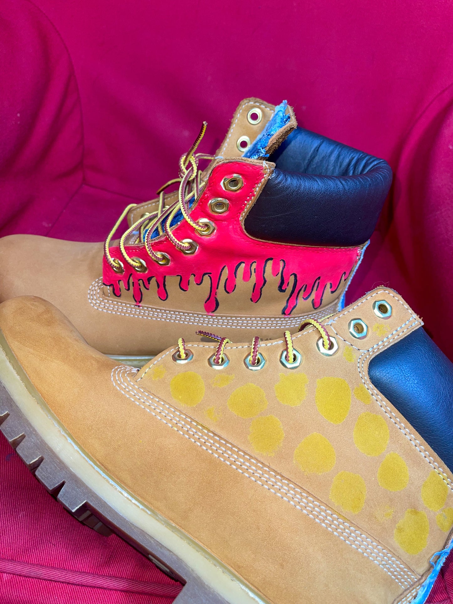 Custom Timbs - Men’s 7 1/2