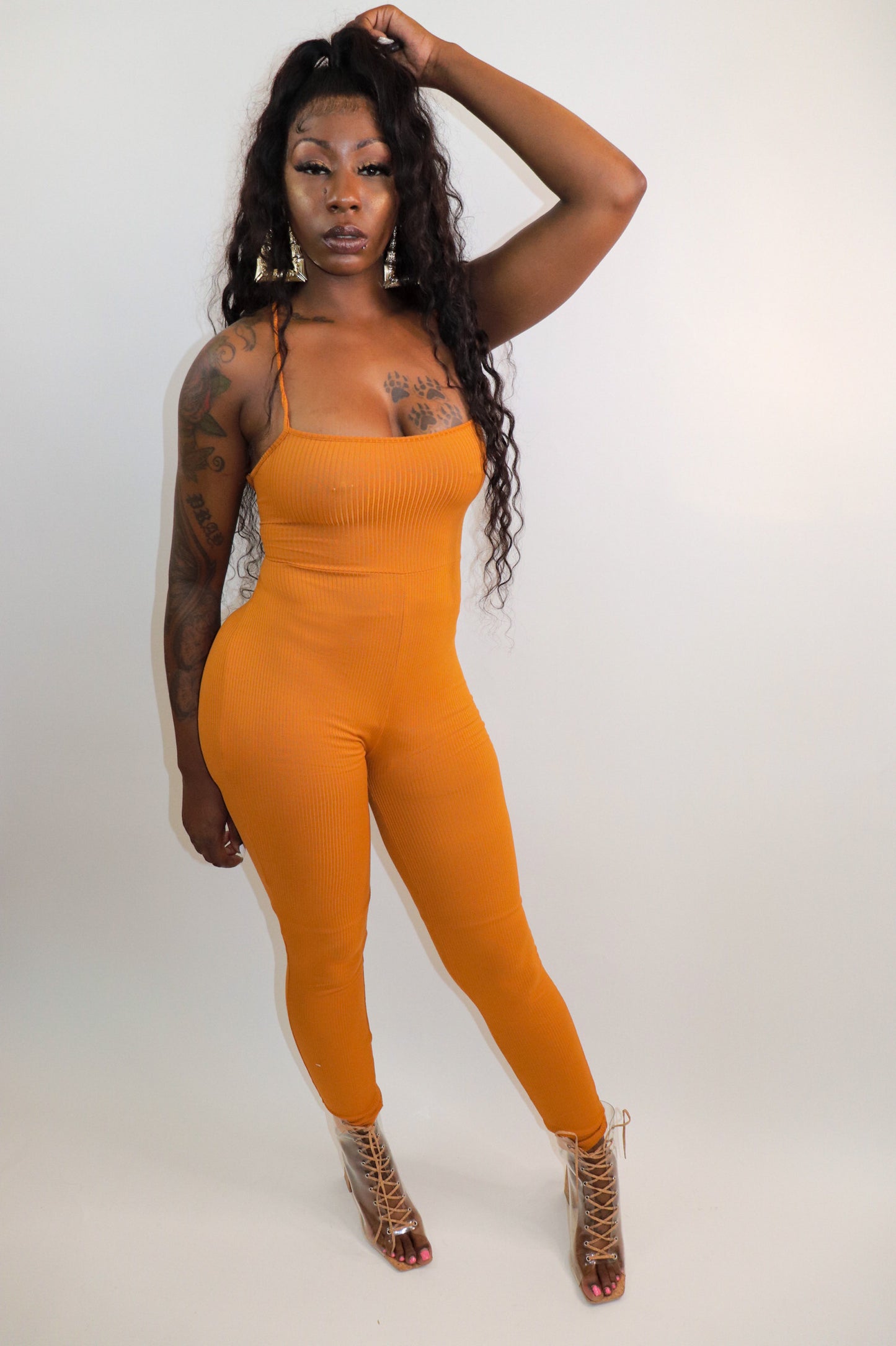 Far From Basic Jumpsuit (Mustard)