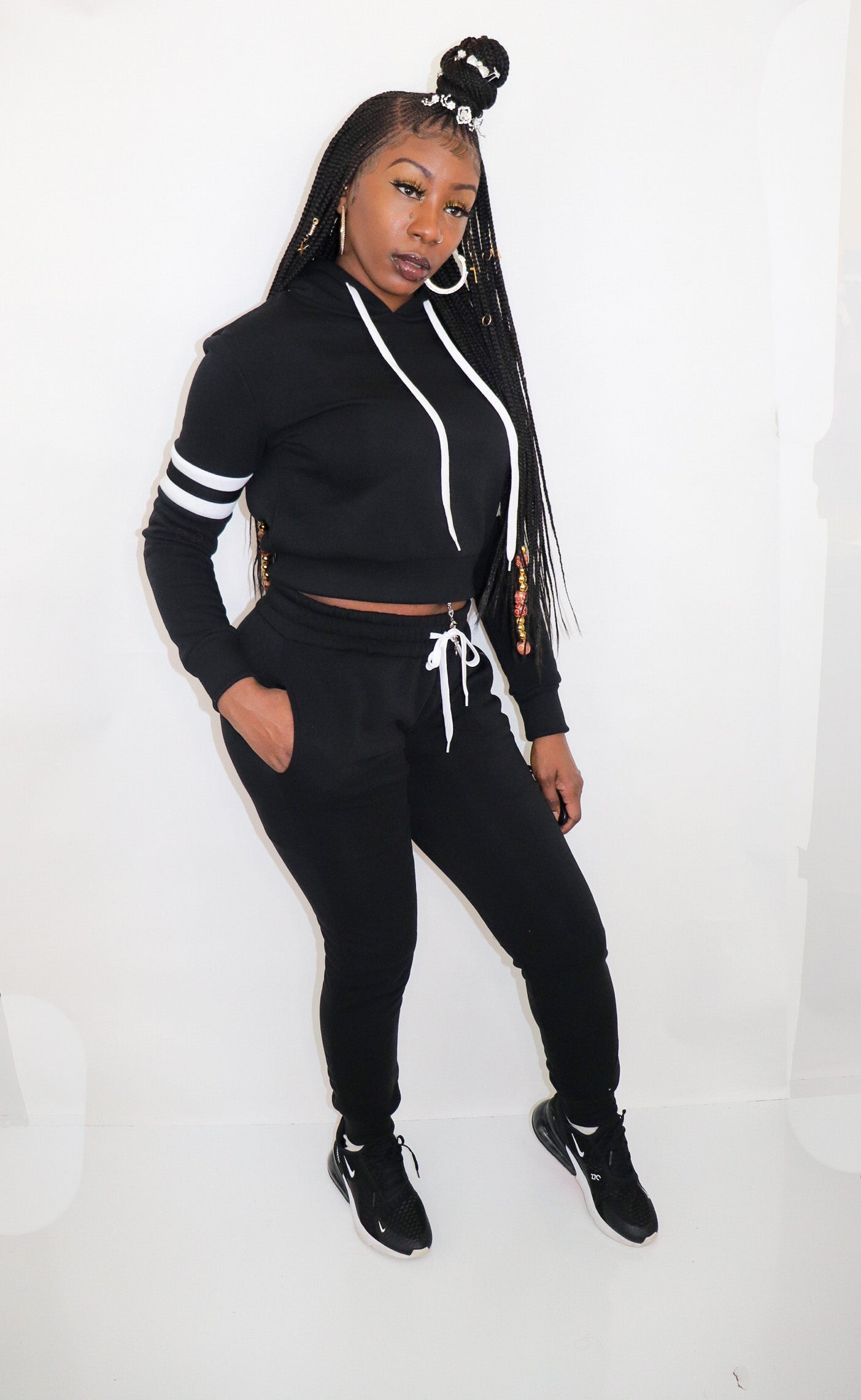 Hoodie Set (Black)