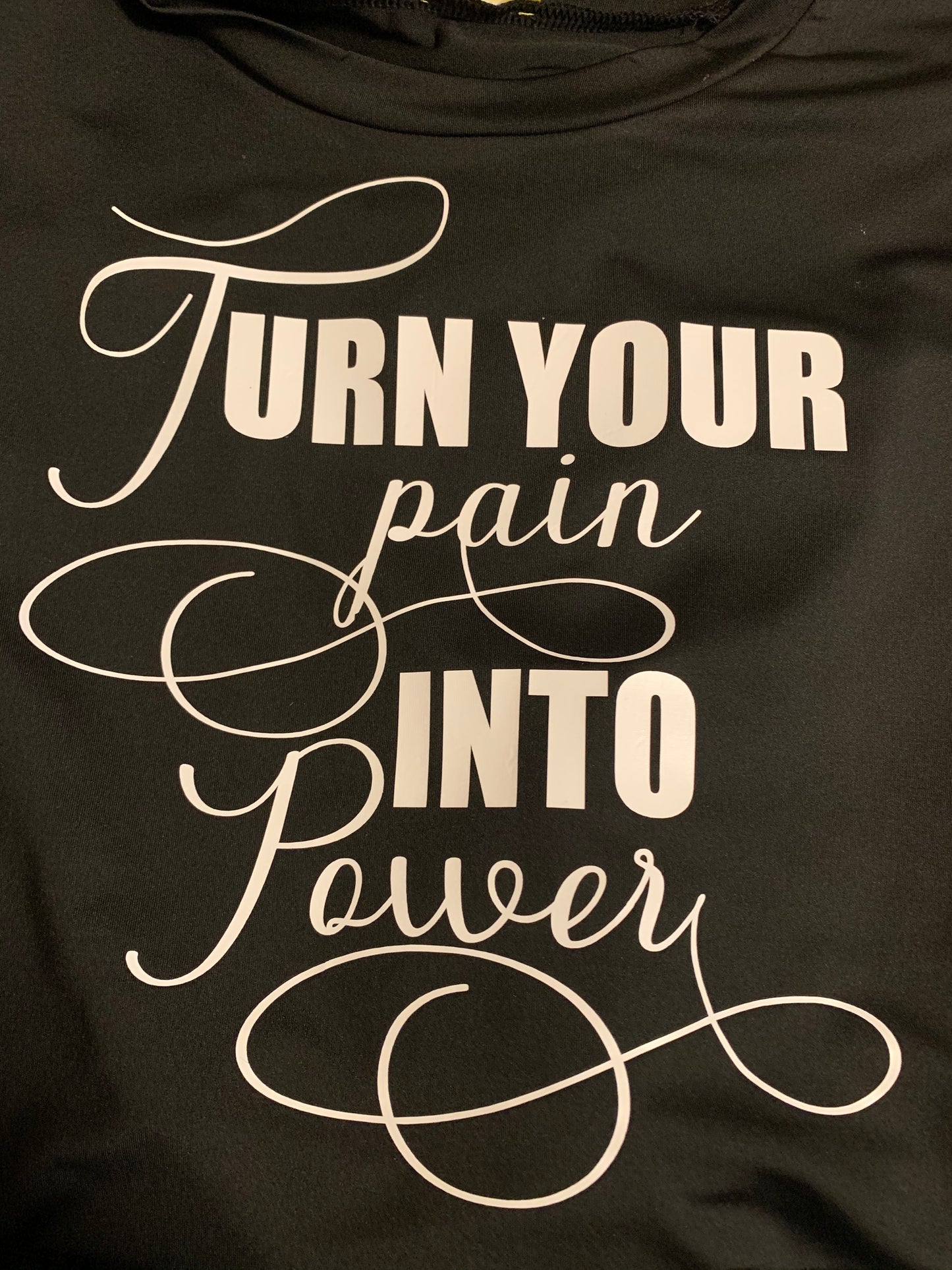Pain Into Power (Grey)