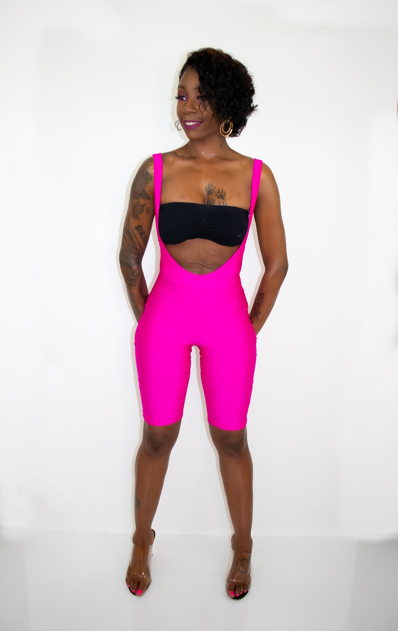 Straps Up (Fuchsia)