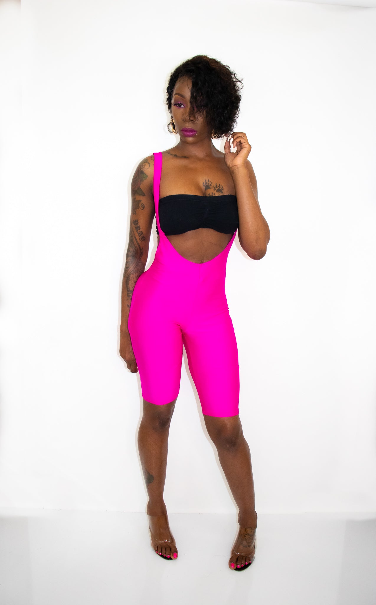 Straps Up (Fuchsia)