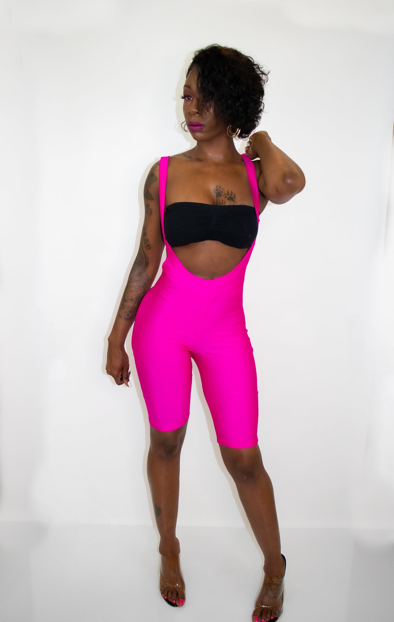 Straps Up (Fuchsia)