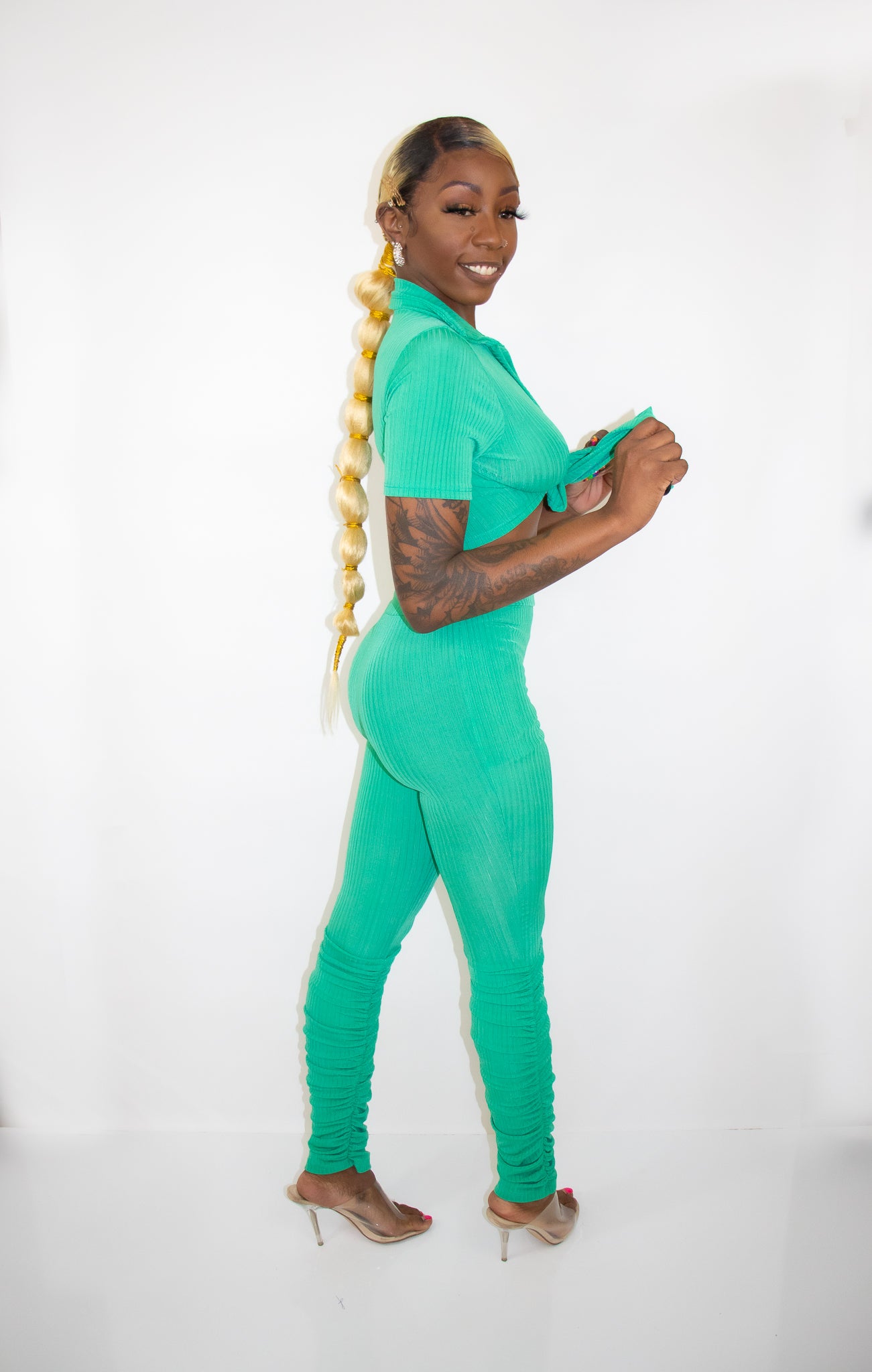 Scrunched Set (Green)
