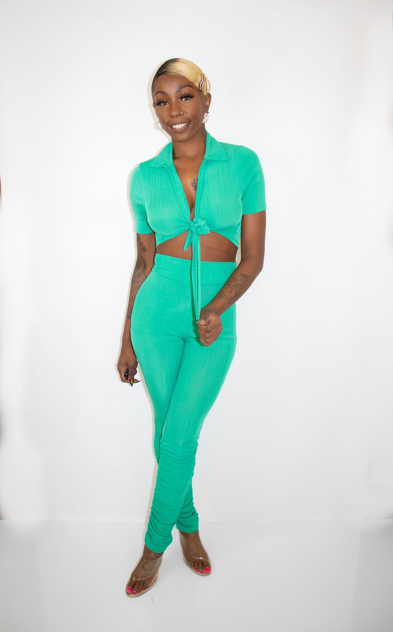 Scrunched Set (Green)