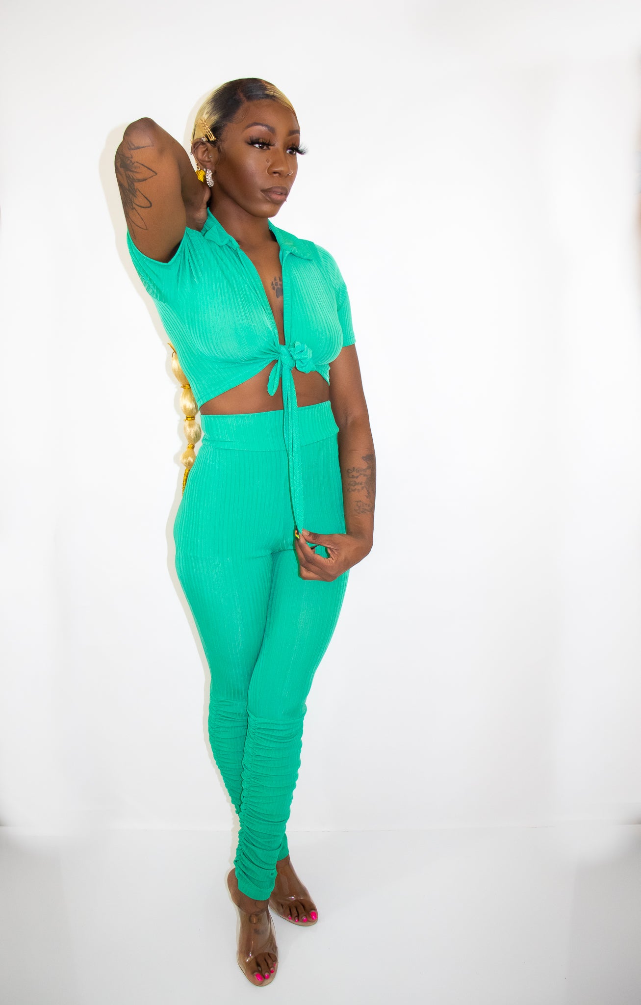 Scrunched Set (Green)