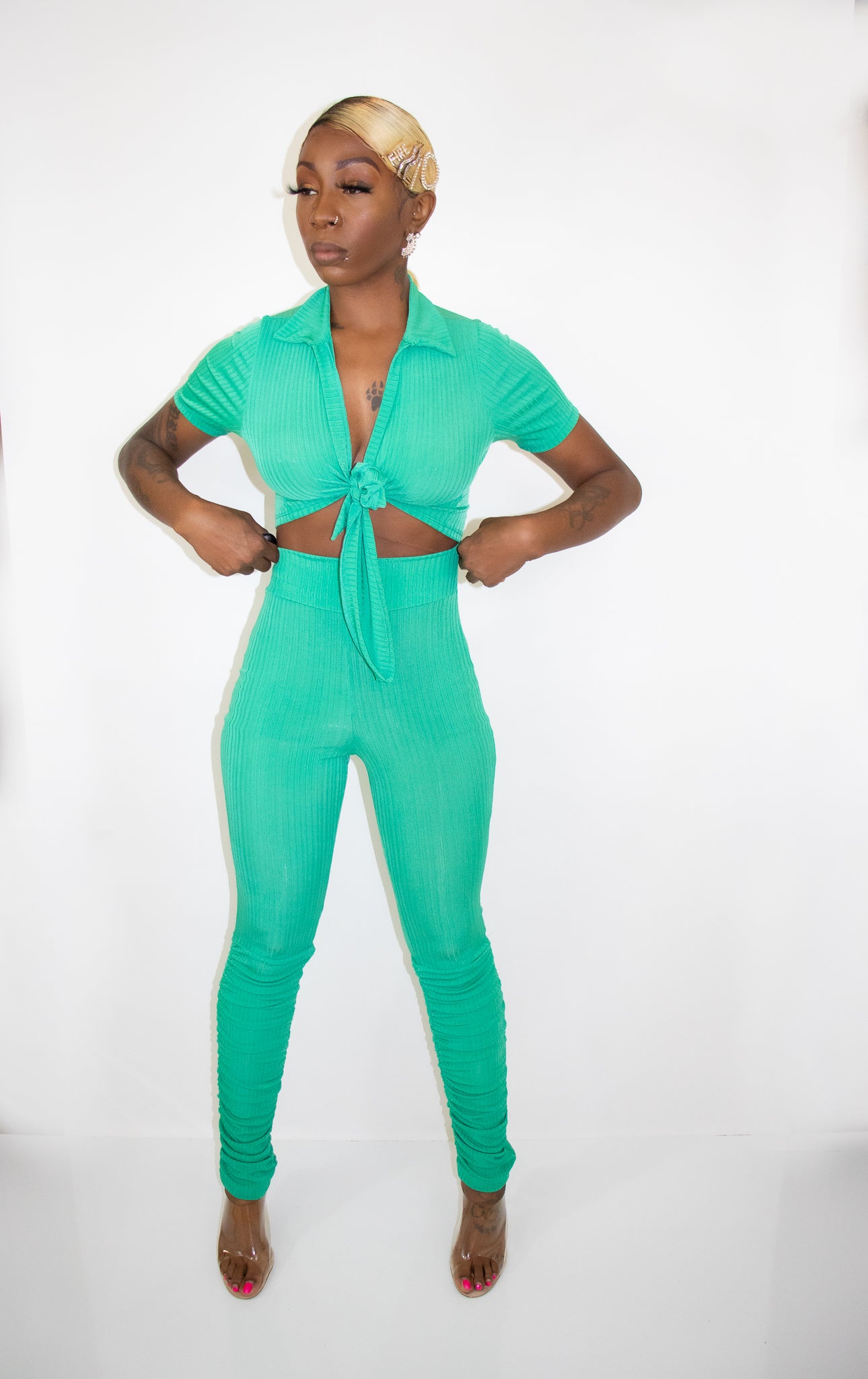 Scrunched Set (Green)