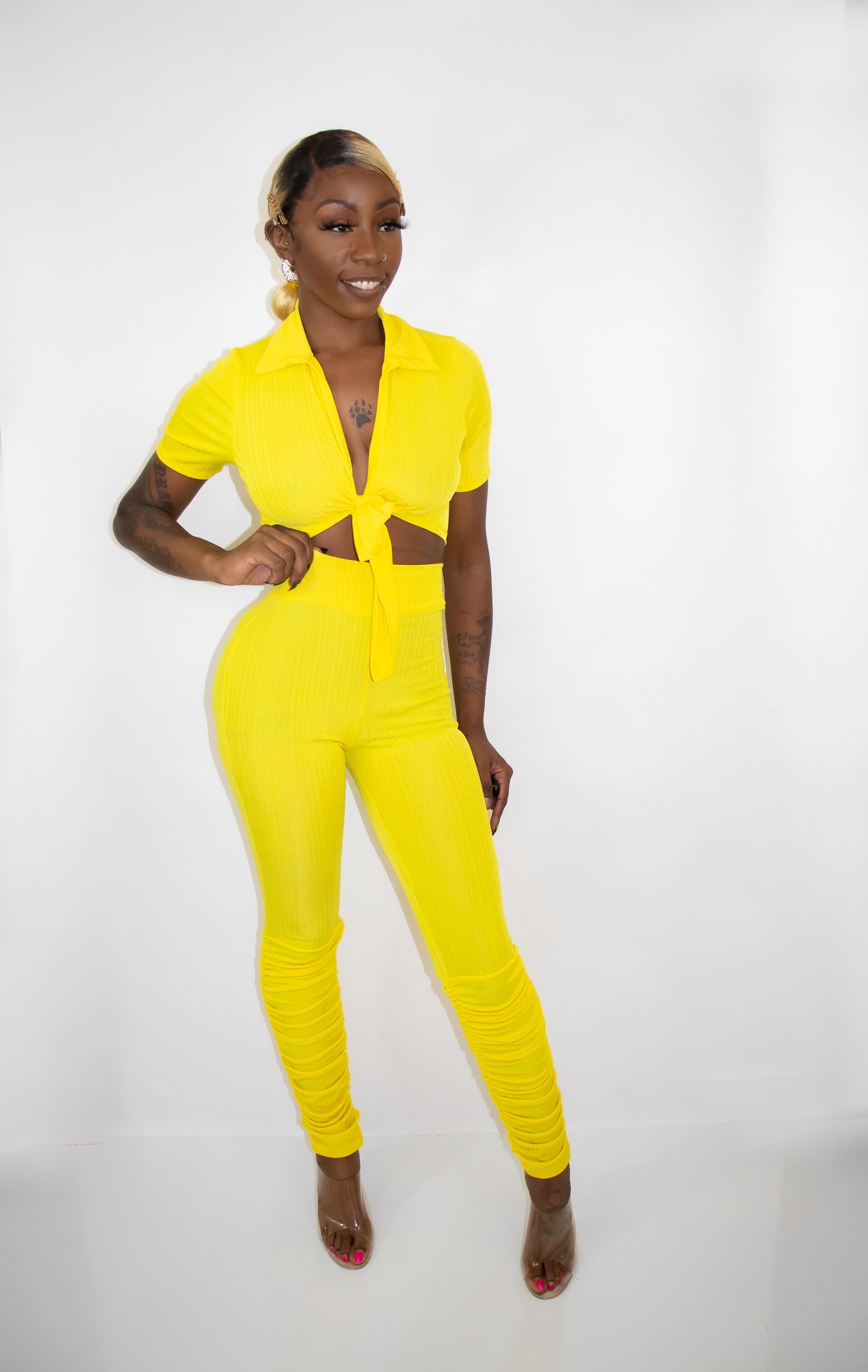 Scrunched Set (Yellow)
