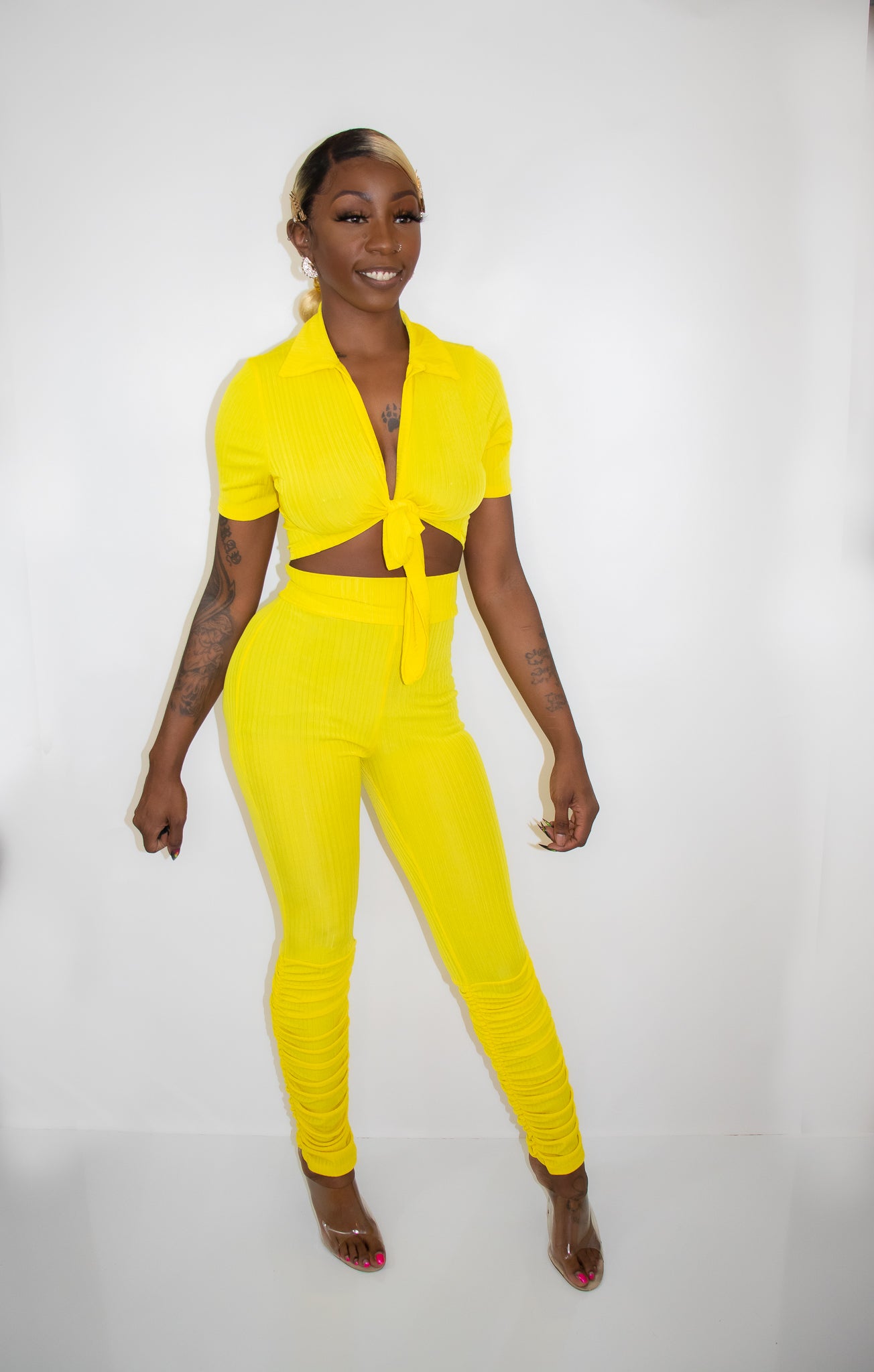 Scrunched Set (Yellow)