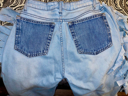 Custom Denim Spiral jeans