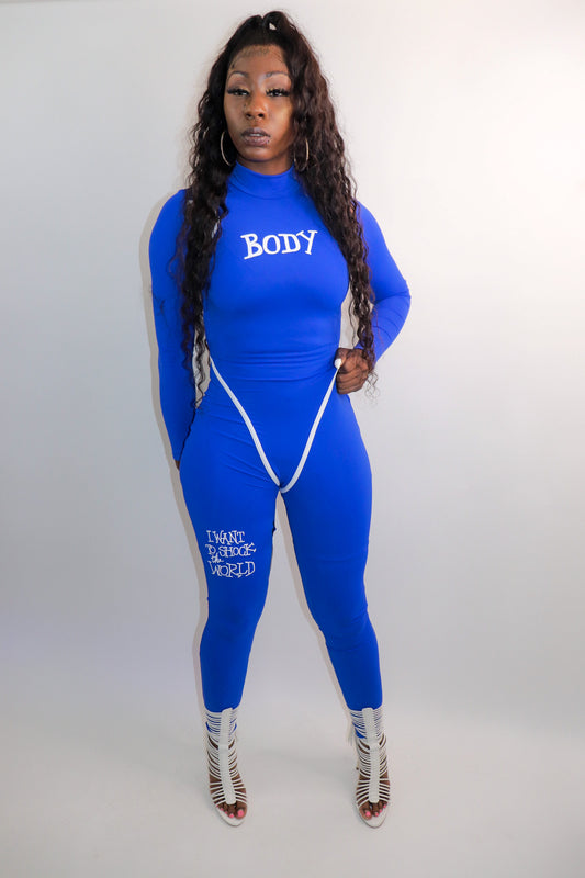 Body Ody Jumpsuit (Blue)