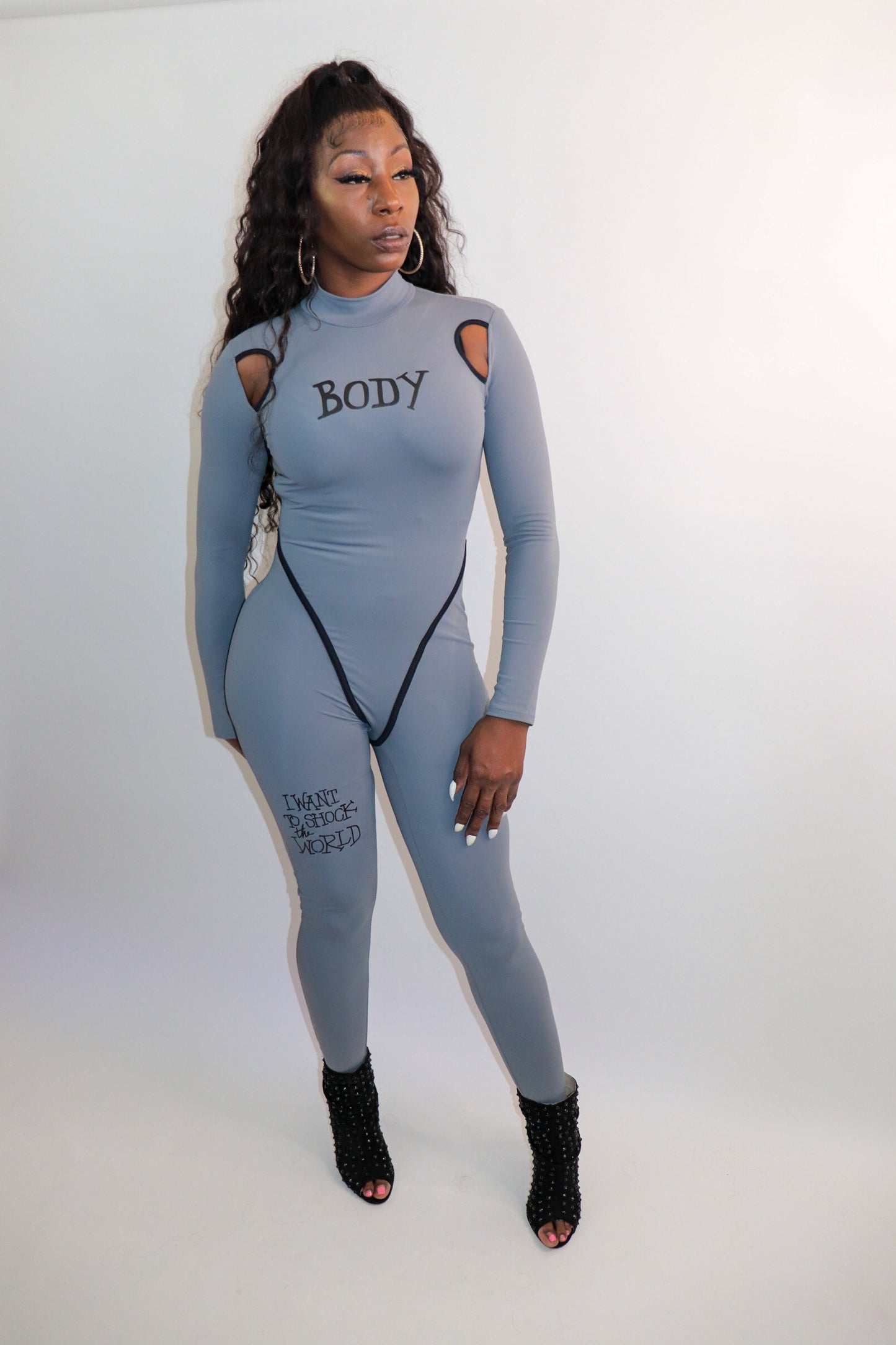 Body Ody Jumpsuit (Gray)