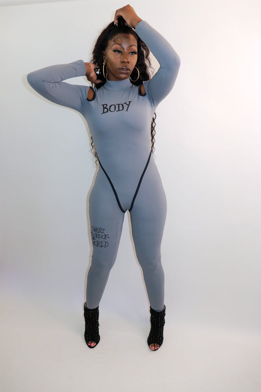 Body Ody Jumpsuit (Gray)