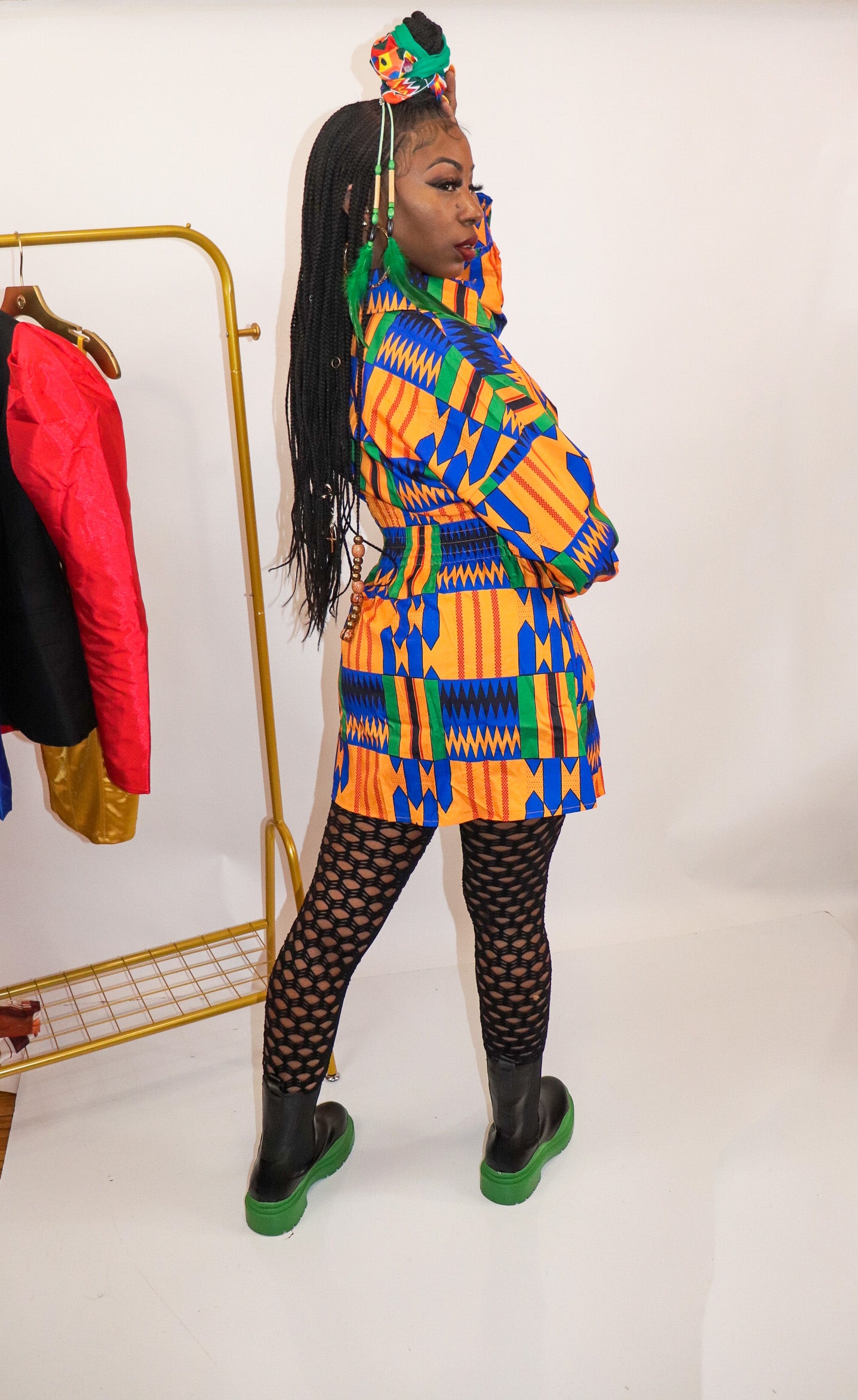 Ariana Dress (African Print)
